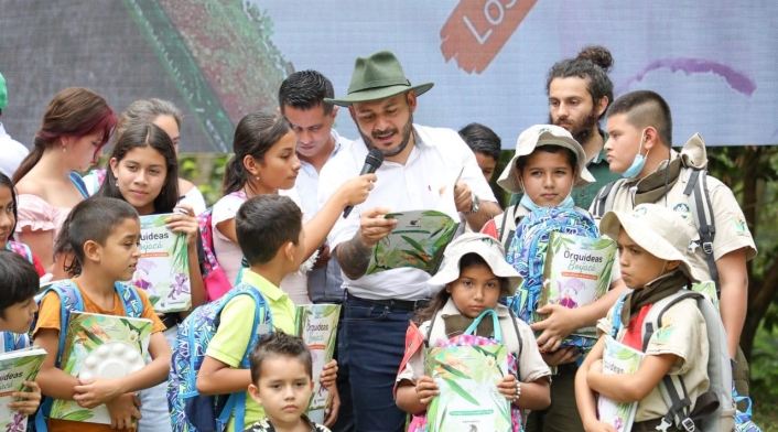 registros de orquídeas Corpoboyacá revela seis nuevos registros de orquídeas para la región y entrega 20 mil cartillas