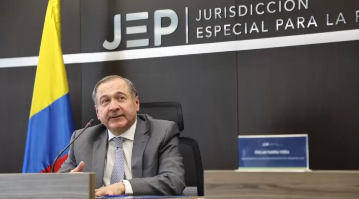 Magistrado Eduardo Cifuentes, presidente JEP