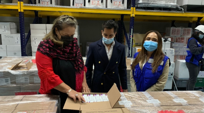 Donación de vacunas de Canadá