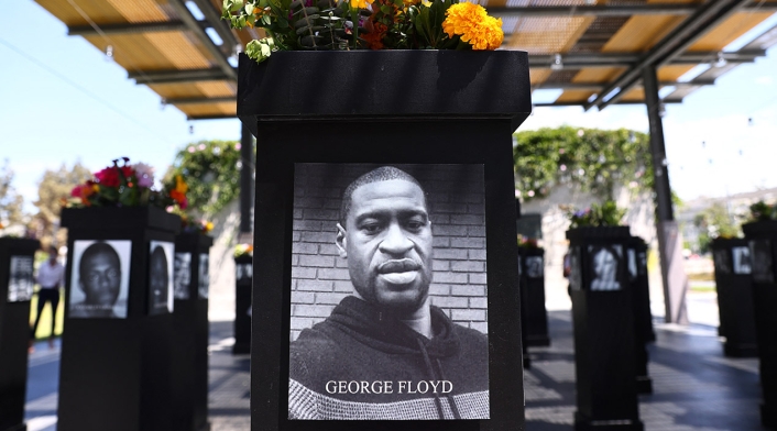 Homenaje ante el homicidio de George Floyd Homenaje a George Floyd