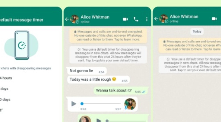 WhatsApp: Cambios en los mensajes temporales
