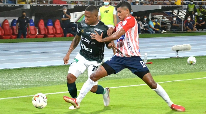 Junior vs Cali, cuadrangulares