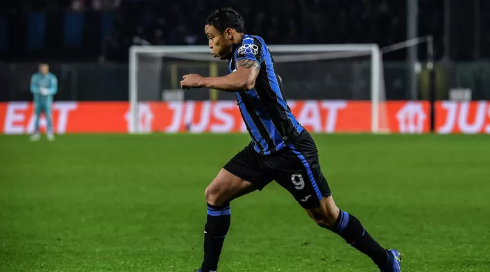 Luis Fernando Muriel, jugador del Atalanta Luis Fernando Muriel, delantero del Atalanta