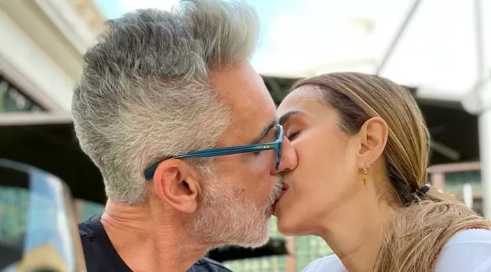 Miguel Varoni y Catherine Siachoque Miguel Varoni junto a su esposa Catherine Siachoque