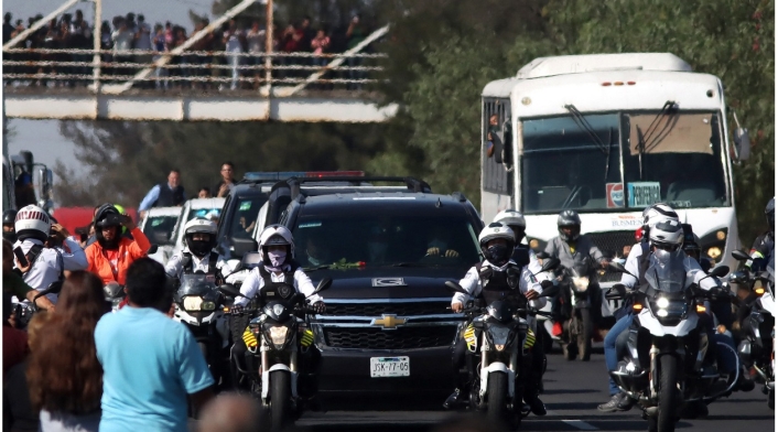 Muerte de Vicente Fernández Traslado del cuerpo de Vicente Fernández