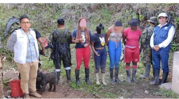 Secuestradas por el ELN Mujeres secuestradas por el ELN