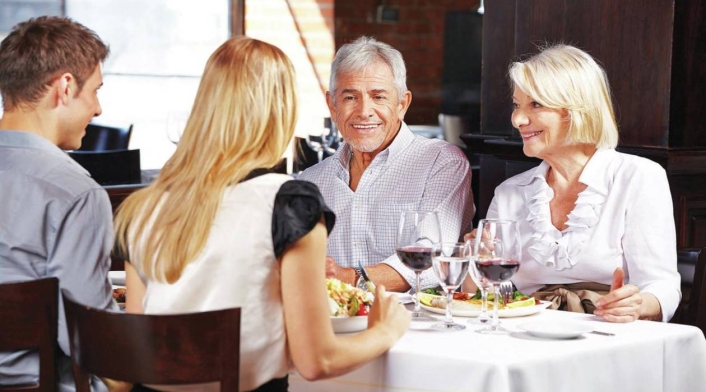 Reunión con los suegros