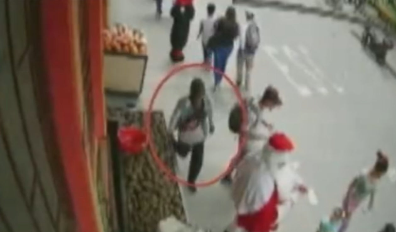 'Papá Noel' víctima de hurto en Patio Bonito