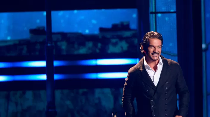 Ricardo Arjona, cantante en concierto Ricardo Arjona, cantante guatemalteco