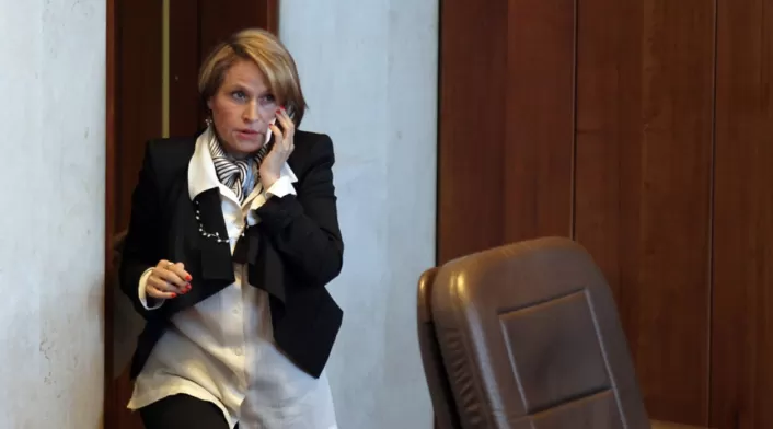 Sandra Morelli Sandra Morelli en juicio en su contra