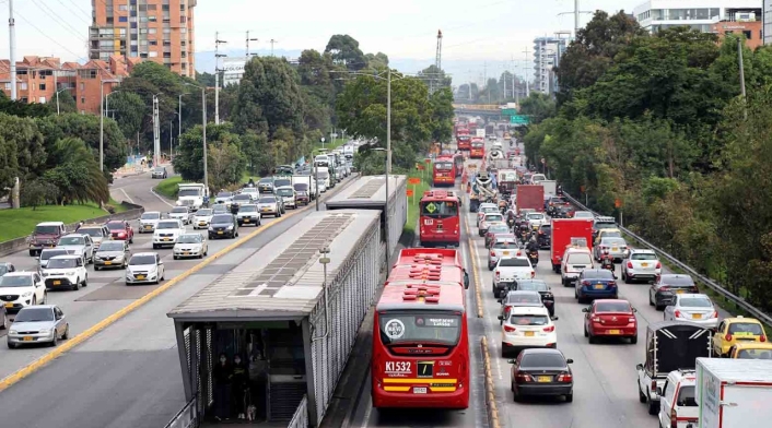 Tráfico en Bogotá 2021 Tráfico en Bogotá 2021