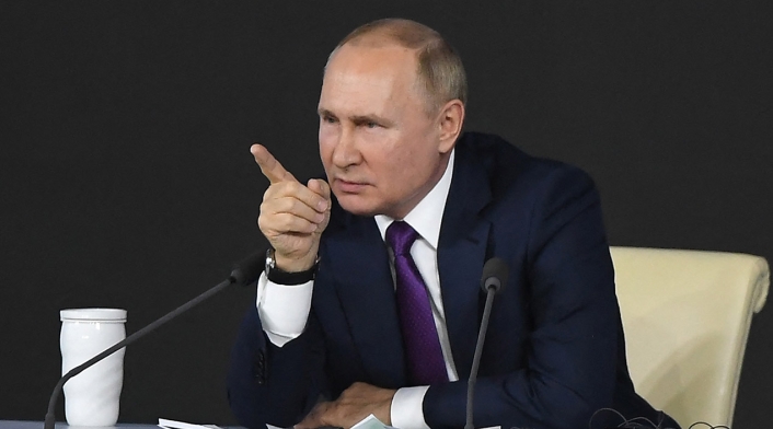 Vladimir Putin, presidente de Rusia, lanza advertencia a la OTAN Vladimir Putin, presidente de Rusia