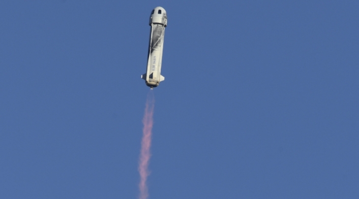 Vuelo de Blue Origin Tercer vuelo al espacio de Blue Origin