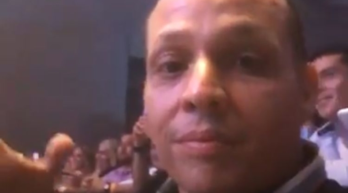 Horas antes, William había estado disfrutando del Super Concierto