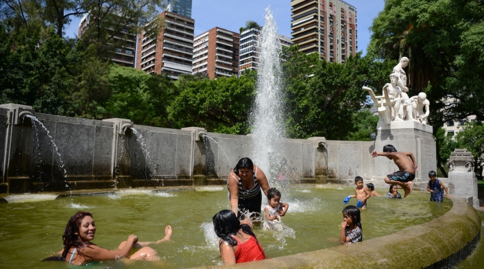 Ola de calor en Argentina