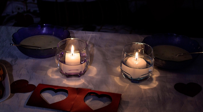 Cena romántica