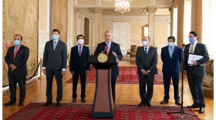 Duque y el informe sobre políticos que tienen vínculo con Saab Duque y el informe sobre políticos que tienen vínculo con Saab