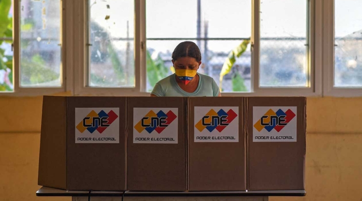Votantes en elecciones en Venezuela Votantes en elecciones en Venezuela