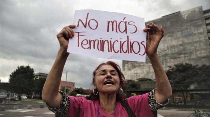 Referencia feminicidios en Colombia.
