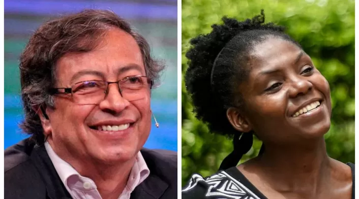 Gustavo Petro y Francia Márquez Gustavo Petro y Francia Márquez
