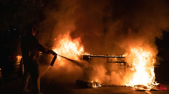 Incendio en Filadelfia atendido por bomberos Incendio en Filadelfia atendido por bomberos