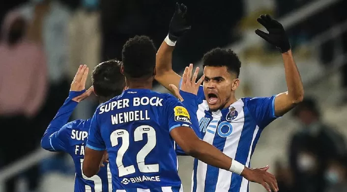 Luis Díaz nuevamente anota con el Porto Luis Díaz en Porto