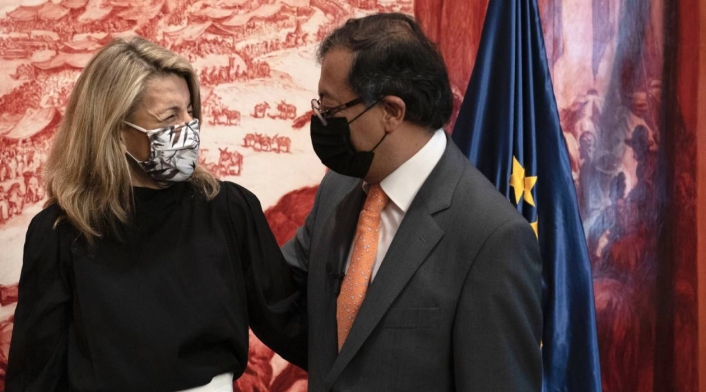 Gustavo Petro visita España Gustavo Petro visita España