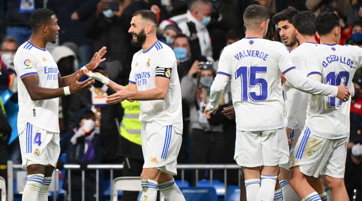 Real Madrid derrota al Valencia en la Liga de España