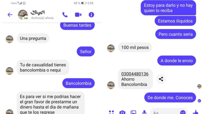 Estafa en Facebook: le roban su cuenta y le piden dinero a contactos