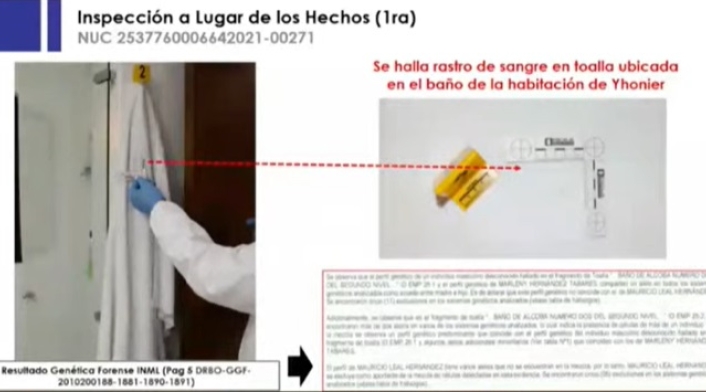 Pruebas contra Jhonier Leal Pruebas contra Jhonier Leal