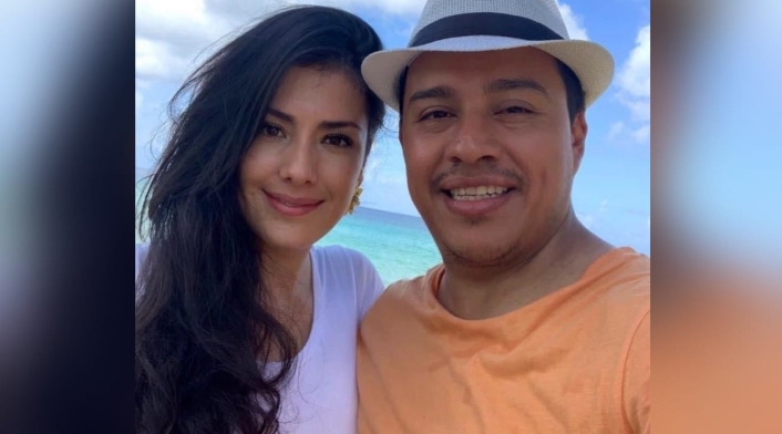 Andrés Mayorquín y Karen Vaquiro, esposa del exasesor de Presidencia