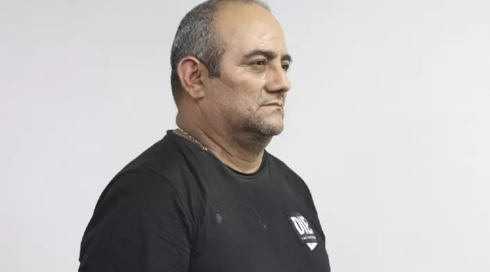 Dairo Antonio Úsuga, alias Otoniel, capturado en Colombia.
