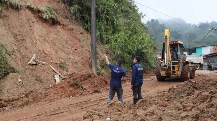 Emergencia por las lluvias en Nariño, Antioquia.