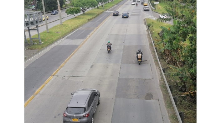 Autopista Norte Autopista Norte no está correctamente demarcada