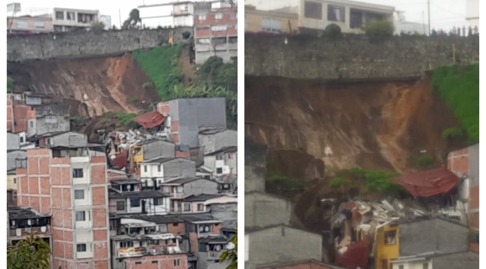 derrumbe en Manizales
