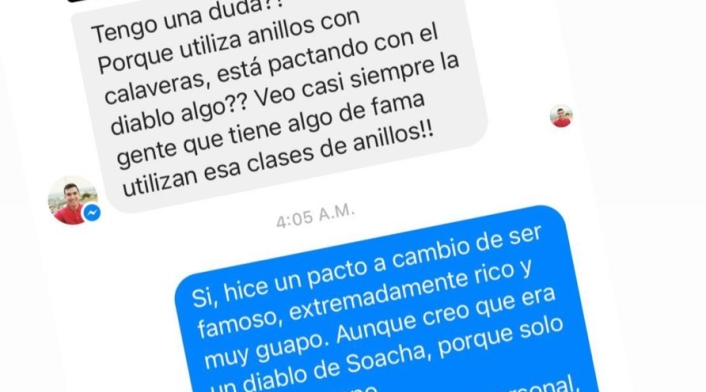 Hassam acusado de pacto con el diablo