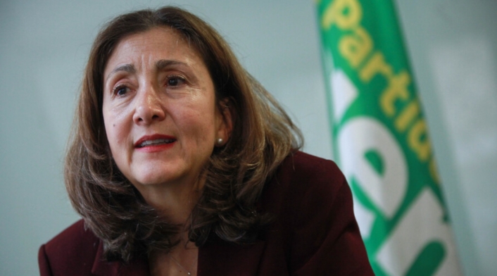 Ingrid Betancourt, candidata presidencial.