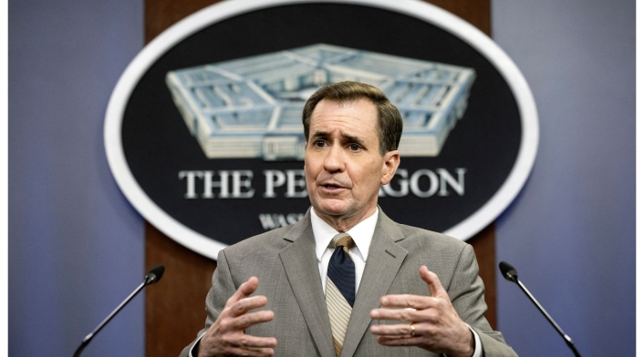 John Kirby, portavoz del Departamento de Defensa de Estados Unidos John Kirby, portavoz del Departamento de Defensa de Estados Unidos