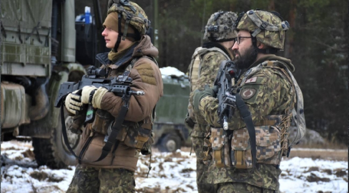 Militares rusos en Ucrania
