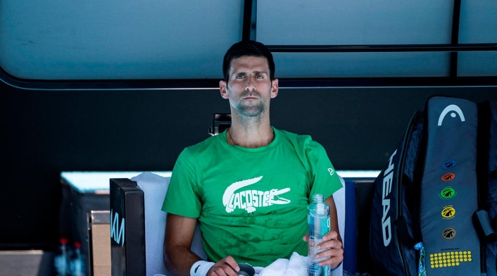Novak Djokovic, no quiere vacunarse contra la covid-19 Novak Djokovic, tenista