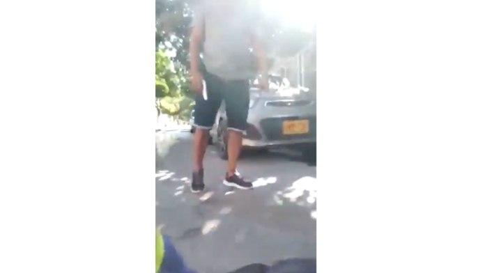 Operador de Air_e amenazado con arma de fuego Operador de Air_e amenazado con arma de fuego