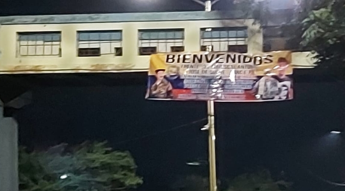 Mensaje alusivos a disidencias de las Farc