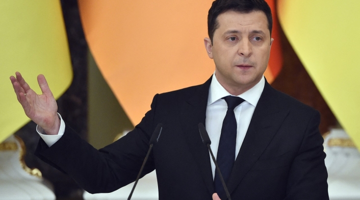 Presidente de Ucrania, Volodimir Zelensky