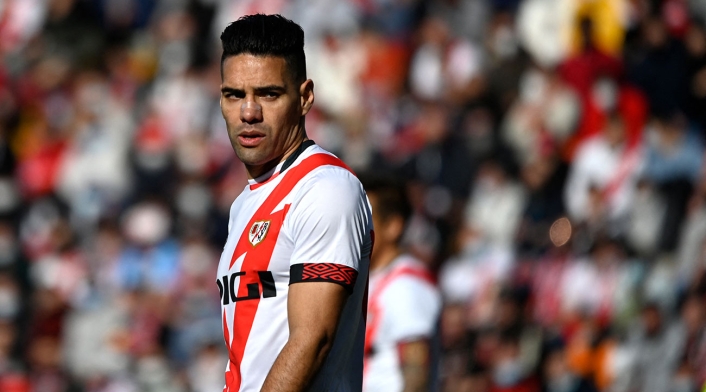 Radamel Falcao jugando con el Rayo VallecanoRadamel Falcao jugando con el Rayo Vallecano Radamel Falcao jugando con el Rayo Vallecano