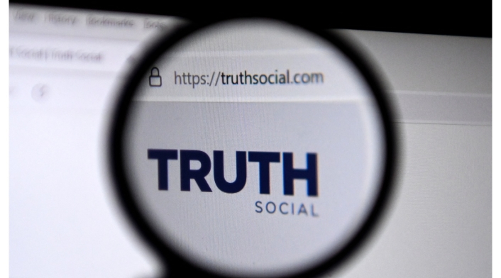 Logo de Truth Social, red social creada por Trump