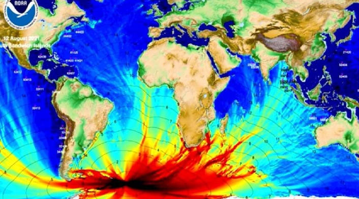 Tsunami de agosto de 2021 se produjo por terremoto invisible Tsunami de agosto de 2021 se produjo por terremoto invisible