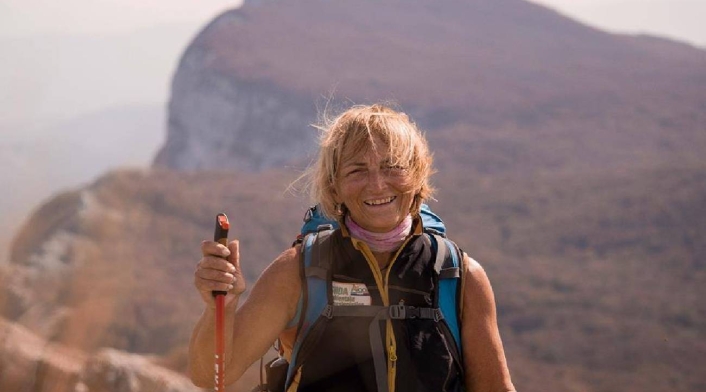 Vienna Cammarota, mujer italiana que caminará de Venecia a Pekín