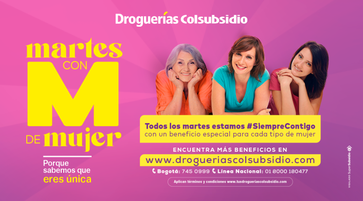 Colsubsidio M de mujer Colsubsidio M de mujer