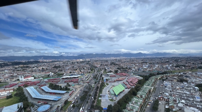 Sobrevuelo Bogotá