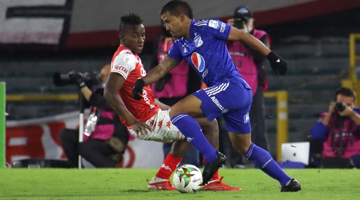 Santa Fe vs Millonarios, fecha 10 de la Liga Betplay